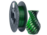 Filament 3DPower PLA SILK Dual Color 1.75mm Grün&Schwarz 0.3kg