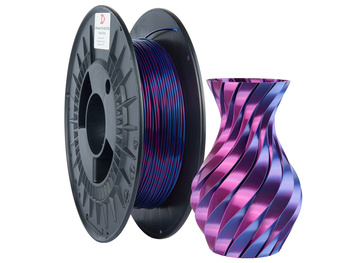 Filament 3DPower PLA SILK Dual Color 1.75mm Violett&Blau 0.3kg