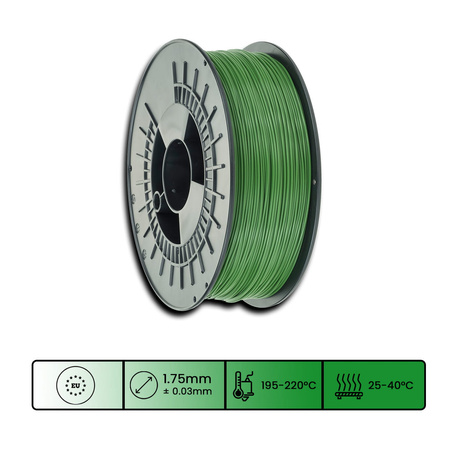 Filament 3DPower Basic PLA 1.75mm Grün 1kg