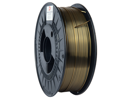 Filament 3DPower PLA SILK Dual Color 1.75mm Gold&Black 1kg