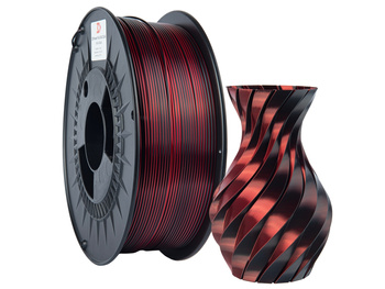 Filament 3DPower PLA SILK Dual Color 1.75mm Red & Black 1kg