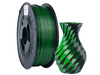 Filament 3DPower PLA SILK Dual Color 1.75mm Green&Black 1kg