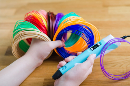 3D Pen Refills - 50m (10 colors per 5m)