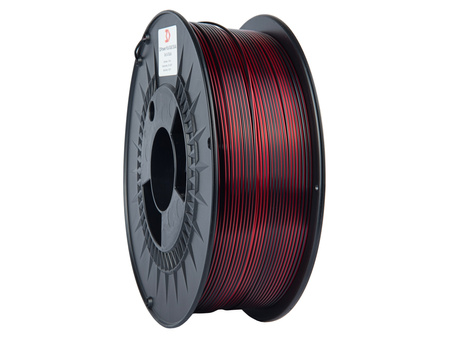 Filament 3DPower PLA SILK Dual Color 1.75mm Rot&Schwarz 1kg