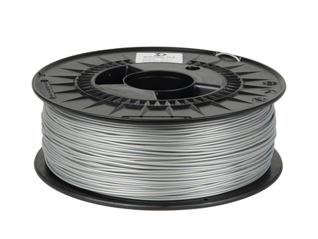 Filament 3DPower Basic PLA 1.75mm Silver (ca. RAL 9006) 1kg