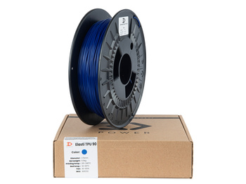 Filament 3DPower Elasti TPU 90A 1.75mm Dark Blue 0.5kg